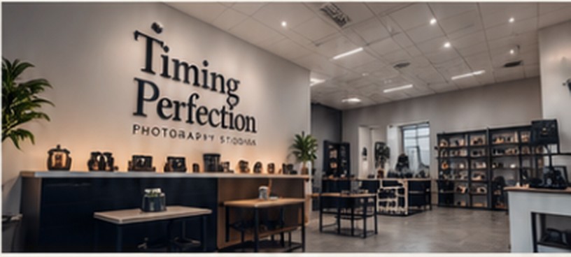 Illustrative photography studio scene